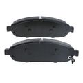 4 Pcs Front Ceramic Brake Pads with Sensor for 2007 Jeep Commander