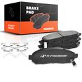 4 Pcs Front Ceramic Brake Pads with Sensor for Nissan Frontier Pathfinder Suzuki