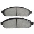 4 Pcs Front Ceramic Brake Pads with Sensor for Nissan Frontier Pathfinder Suzuki