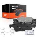 4 Pcs Rear Ceramic Brake Pads for Chevrolet Cobalt Ford Jaguar Mazda Saab Saturn