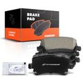 4 Pcs Rear Ceramic Brake Pads for 2006 Audi A6 Quattro