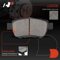 Rear Ceramic Brake Pads for 2008 Honda Ridgeline