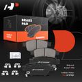 Rear Ceramic Brake Pads for 2008 Honda Ridgeline