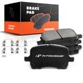 4 Pcs Front Ceramic Brake Pads with Sensor for 2011 Chevrolet Malibu