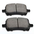 4 Pcs Front Ceramic Brake Pads with Sensor for 2011 Chevrolet Malibu