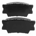 4 Pcs Rear Ceramic Brake Pads for 2009 Pontiac Vibe