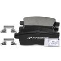 4 Pcs Rear Ceramic Brake Pads for 2008 Ford Edge