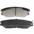 4 Pcs Front Ceramic Brake Pads with Sensor for 2009 Chevrolet Equinox