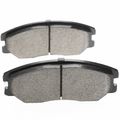 4 Pcs Front Ceramic Brake Pads with Sensor for 2009 Chevrolet Equinox