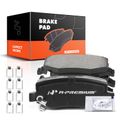 4 Pcs Rear Ceramic Brake Pads with Sensor for Dodge Nitro Jeep Liberty Wrangler