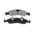 4 Pcs Front Ceramic Brake Pads with Sensor for 2008 Ford Expedition