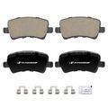 4 Pcs Rear Ceramic Brake Pads for Land Rover LR2 Range Rover Evoque Volvo S60