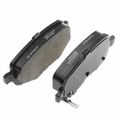 4 Pcs Rear Ceramic Brake Pads for 2011 Volkswagen Routan