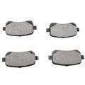 4 Pcs Rear Ceramic Brake Pads for 2011 Volkswagen Routan