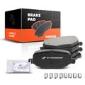 4 Pcs Rear Ceramic Brake Pads for 2014 Ford Edge