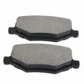 4 Pcs Rear Ceramic Brake Pads for 2014 Ford Edge