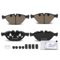 4 Pcs Front Ceramic Brake Pads for 2009 BMW X6