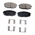 4 Pcs Front Ceramic Brake Pads with Sensor for 2010 Kia Forte Koup