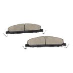 4pcs Rear Driver & Passenger Ceramic Brake Pads with Sensor for Dodge Ram 2500 3500 2009 2010 Ram 2500 11-18 1500