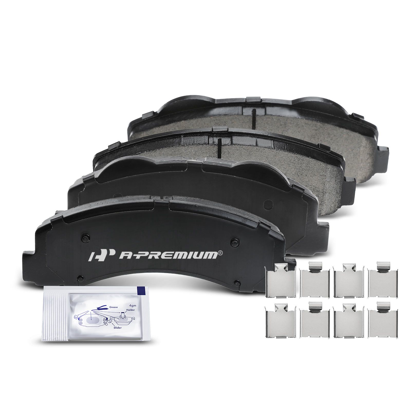 4 Pcs Front Ceramic Brake Pads for 2011 Ford Expedition