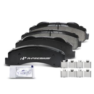 4 Pcs Front Ceramic Brake Pads for Ford F-150 10-20 Expedition Lincoln Navigator