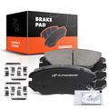 4 Pcs Front Ceramic Brake Pads with Sensor for 2014 Buick LaCrosse