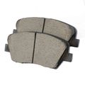 4 Pcs Front Ceramic Brake Pads with Sensor for 2012 Kia Sorento