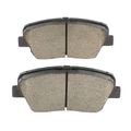 4 Pcs Front Ceramic Brake Pads with Sensor for 2012 Kia Sorento