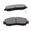 4 Pcs Front Ceramic Brake Pads with Sensor for Honda Civic Crosstour CR-V Subaru