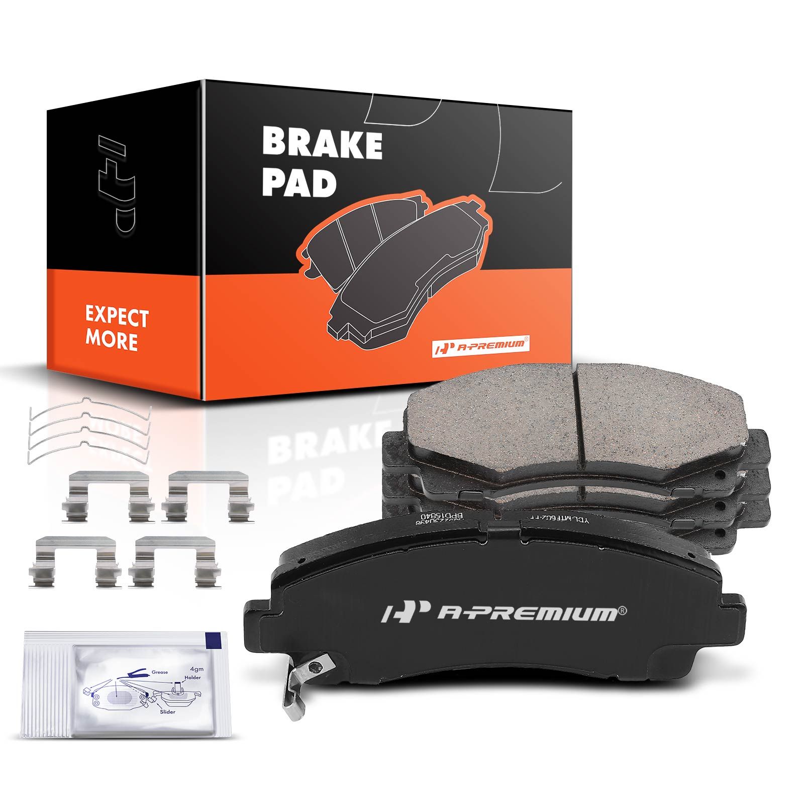 Front Ceramic Brake Pads for 2012 Honda Ridgeline