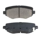 4pcs Rear Driver & Passenger Ceramic Brake Pads with Sensor for Dodge Journey Ram Chrysler Town & Country Volkswagen