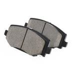 4pcs Rear Driver & Passenger Ceramic Brake Pads with Sensor for Dodge Journey Ram Chrysler Town & Country Volkswagen