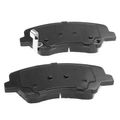 4 Pcs Front Ceramic Brake Pads with Sensor for Hyundai Accent Kia Rio 2012-2017