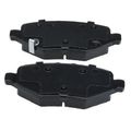 4 Pcs Rear Ceramic Brake Pads with Sensor for 2015 Ford Special Service Police Sedan