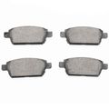 8 Pcs Front & Rear Ceramic Brake Pads for 2006 Lincoln Zephyr