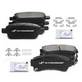 8 Pcs Front & Rear Ceramic Brake Pads for 2006 Lincoln Zephyr