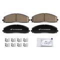 4 Pcs Front Ceramic Brake Pads for 2020 Ford F-350 Super Duty