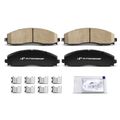 4 Pcs Rear Ceramic Brake Pads for 2017 Ford F-250 Super Duty