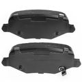 4 Pcs Rear Ceramic Brake Pads with Sensor for 2013 Volkswagen Routan