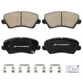 4 Pcs Front Ceramic Brake Pads for 2016 Hyundai Elantra GT