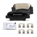 4 Pcs Rear Ceramic Brake Pads for 2021 Kia Sportage