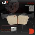 4 Pcs Rear Ceramic Brake Pads for 2016 Honda Civic