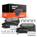 8 Pcs Front & Rear Ceramic Brake Pads with Sensor for 2007 Chevrolet Equinox