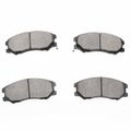 8 Pcs Front & Rear Ceramic Brake Pads with Sensor for 2007 Chevrolet Equinox