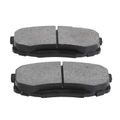 8 Pcs Front & Rear Ceramic Brake Pads for 2011 Toyota Sequoia