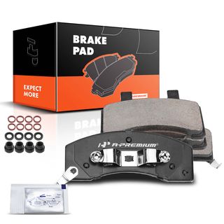 Front Ceramic Brake Pads for GMC C1500 C2500 K1500 K2500 Suburban Savana 2500