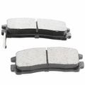 4 Pcs Rear Ceramic Brake Pads with Sensor for 1994 Mitsubishi Diamante