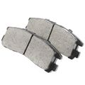 4 Pcs Rear Ceramic Brake Pads with Sensor for 1994 Mitsubishi Diamante