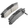 4 Pcs Rear Ceramic Brake Pads with Sensor for 1994 Mitsubishi Diamante