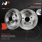 Front Disc Brake Rotors & Ceramic Brake Pads for Dodge Ram 1500 02-05 Durango